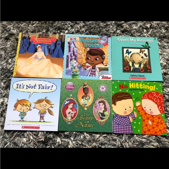 Set of 6 ~ Storybooks ~ Disney Princess Doc McStuffins & More - Picture 8 of 8
